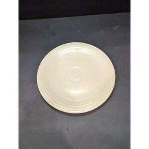 Fiesta Old Ivory Luncheon Plate‎ 9.5", Vtg Original Fiestaware Plate, Dinnerware